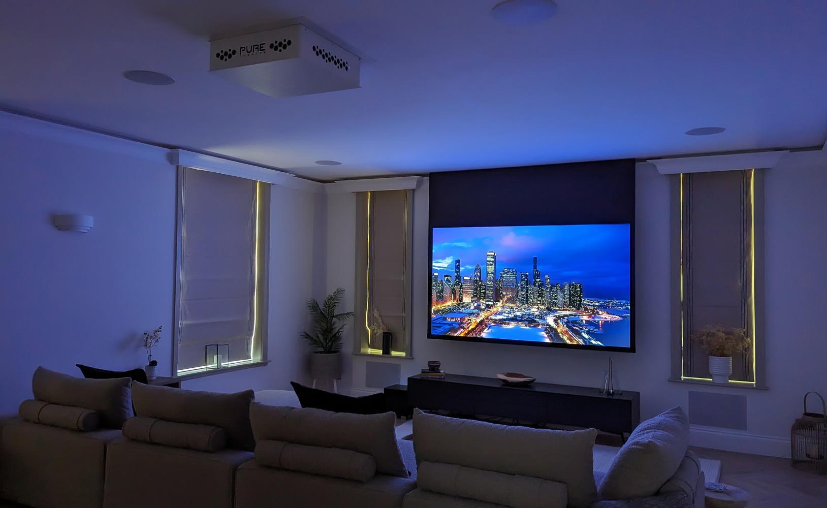 Living room home cinema
