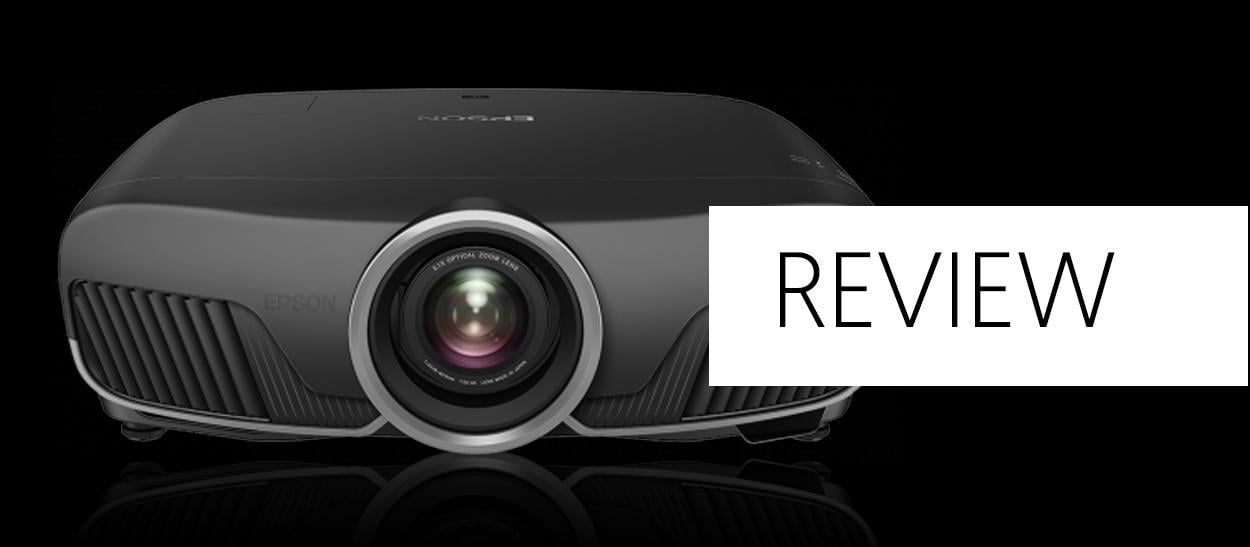 Epson EH TW 9400 projector review text overlay