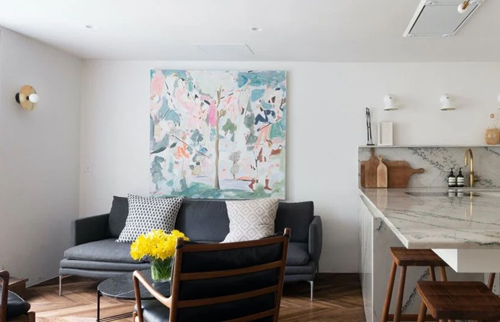 Invisible projector in Notting hill property
