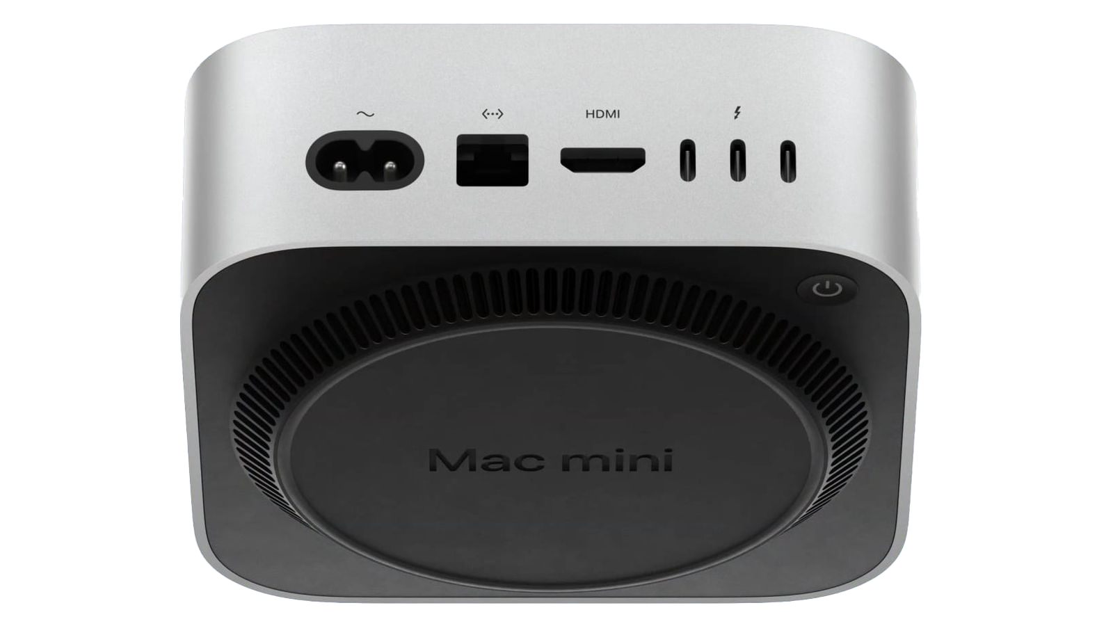 Mac Mini m4 power button
